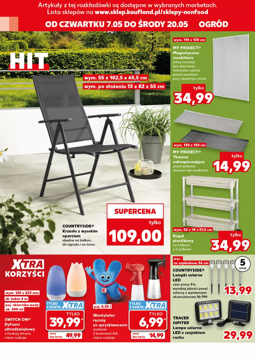 Gazetka promocyjna Kaufland - Kaufland - ważna 07.05 do 20.05.2026 - strona 8 - produkty: Acer, Akumulator, Krzesło, Lampa, Regał, Sok