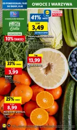 Gazetka promocyjna Lidl - GAZETKA - Gazetka - ważna od 21.02 do 21.02.2024 - strona 14 - produkty: Mandarynki, Warzywa, Ser, Gra, Rukola, Pomelo, Owoce, Chleb, Olej