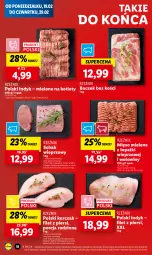 Gazetka promocyjna Lidl - GAZETKA - Gazetka - ważna od 21.02 do 21.02.2024 - strona 20 - produkty: Kurczak, Mięso mielone, Mięso mielone z łopatki wieprzowej, Por, Gra, Schab wieprzowy, Kotlet, Boczek, Olej, Mięso
