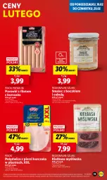 Gazetka promocyjna Lidl - GAZETKA - Gazetka - ważna od 21.02 do 21.02.2024 - strona 21 - produkty: Kurczak, Polędwica, Ser, Parówki, PIKOK, Smalec, Kiełbasa