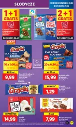 Gazetka promocyjna Lidl - GAZETKA - Gazetka - ważna od 21.02 do 21.02.2024 - strona 39 - produkty: Czekolada mleczna, Grześki, Czekolada, Kinder, Kokos