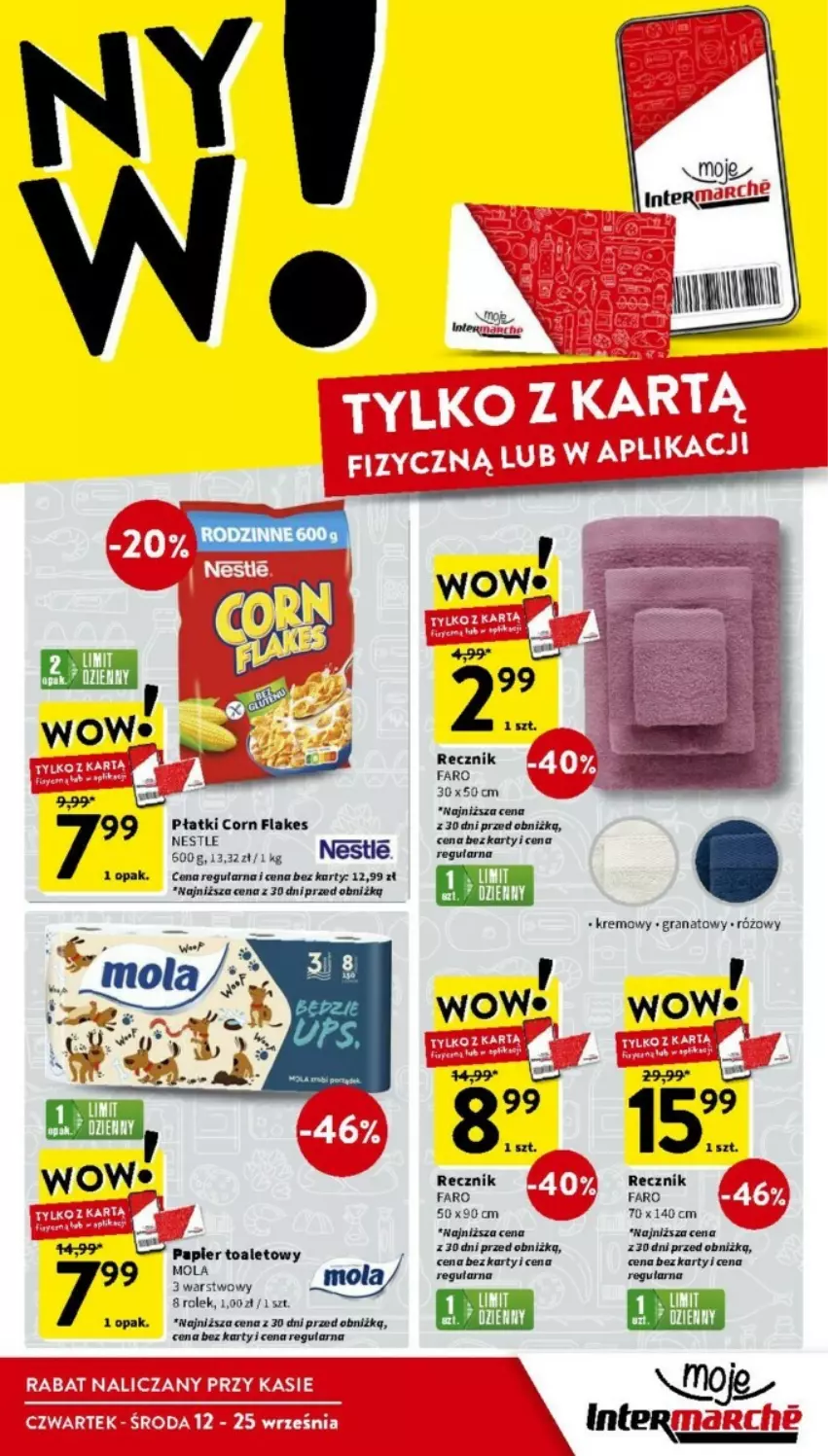 Gazetka promocyjna Intermarche - ważna 12.09 do 18.09.2024 - strona 23 - produkty: Corn flakes, Fa, Gra, Granat, Mola, Papier, Papier toaletowy