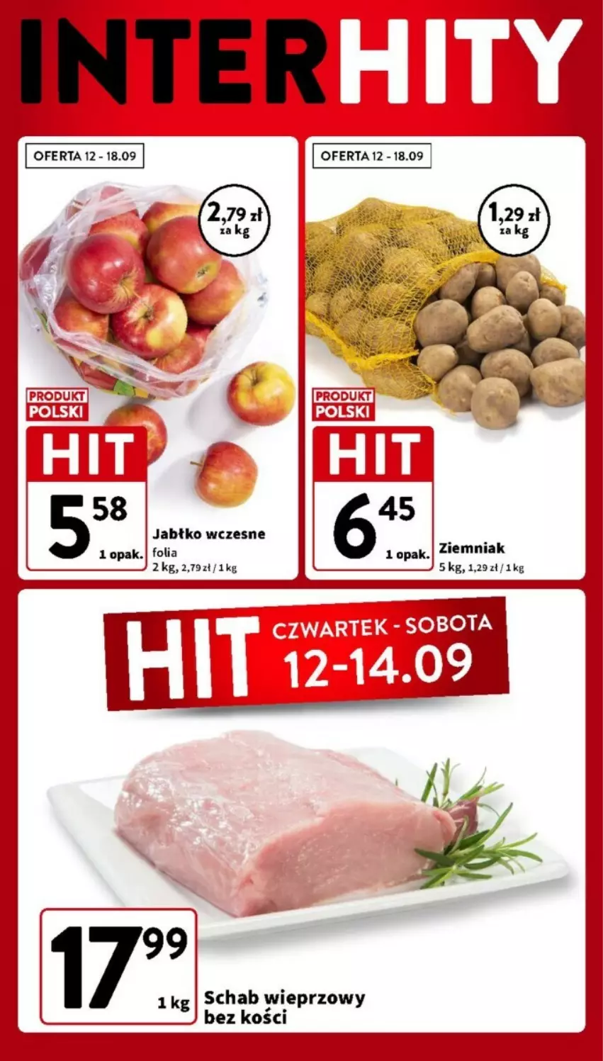 Gazetka promocyjna Intermarche - ważna 12.09 do 18.09.2024 - strona 34 - produkty: Schab wieprzowy