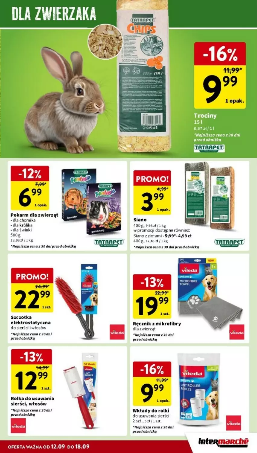 Gazetka promocyjna Intermarche - ważna 12.09 do 18.09.2024 - strona 36 - produkty: Królik, Ręcznik, Rolki, Szczotka, Tatra