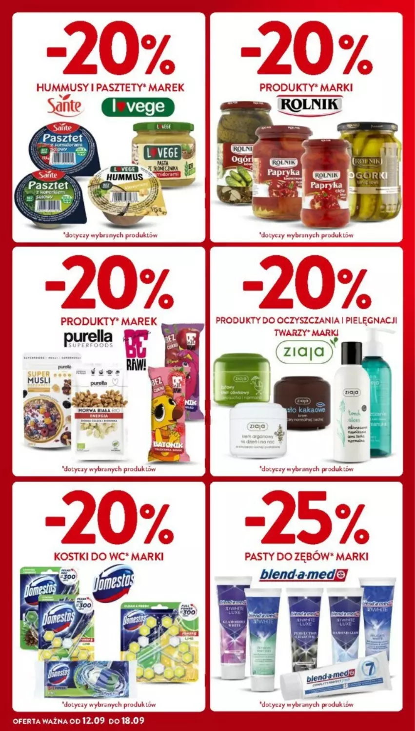 Gazetka promocyjna Intermarche - ważna 12.09 do 18.09.2024 - strona 42 - produkty: Hummus, Mus, Pasztet, Ziaja