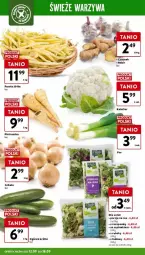 Gazetka promocyjna Intermarche - Gazetka - ważna od 18.09 do 18.09.2024 - strona 8 - produkty: Cebula, Kalafior, Por, Pietruszka, Czosnek, Sałat, Szpinak, Imbir