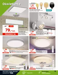 Gazetka promocyjna Leroy Merlin - Świąteczne miasteczko - Gazetka - ważna od 24.12 do 24.12.2021 - strona 16 - produkty: Plafon, Ser, Reflektor, Deser, Listwa