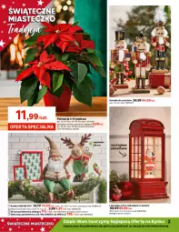 Gazetka promocyjna Leroy Merlin - Świąteczne miasteczko - Gazetka - ważna od 24.12 do 24.12.2021 - strona 2 - produkty: Sok, Poinsecja, Ramka, Latarenka LED, Latarenka, Dziadek do orzechów, Skrzat