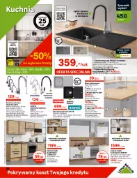 Gazetka promocyjna Leroy Merlin - Świąteczne miasteczko - Gazetka - ważna od 24.12 do 24.12.2021 - strona 21 - produkty: Sok, Bateria kuchenna, Zlew, Ociekacz, Kuchnia, Zestaw mebli kuchennych, Zlewozmywak, Kosz, Pojemnik, Syfon, Bateria, Pokrywa, Fa
