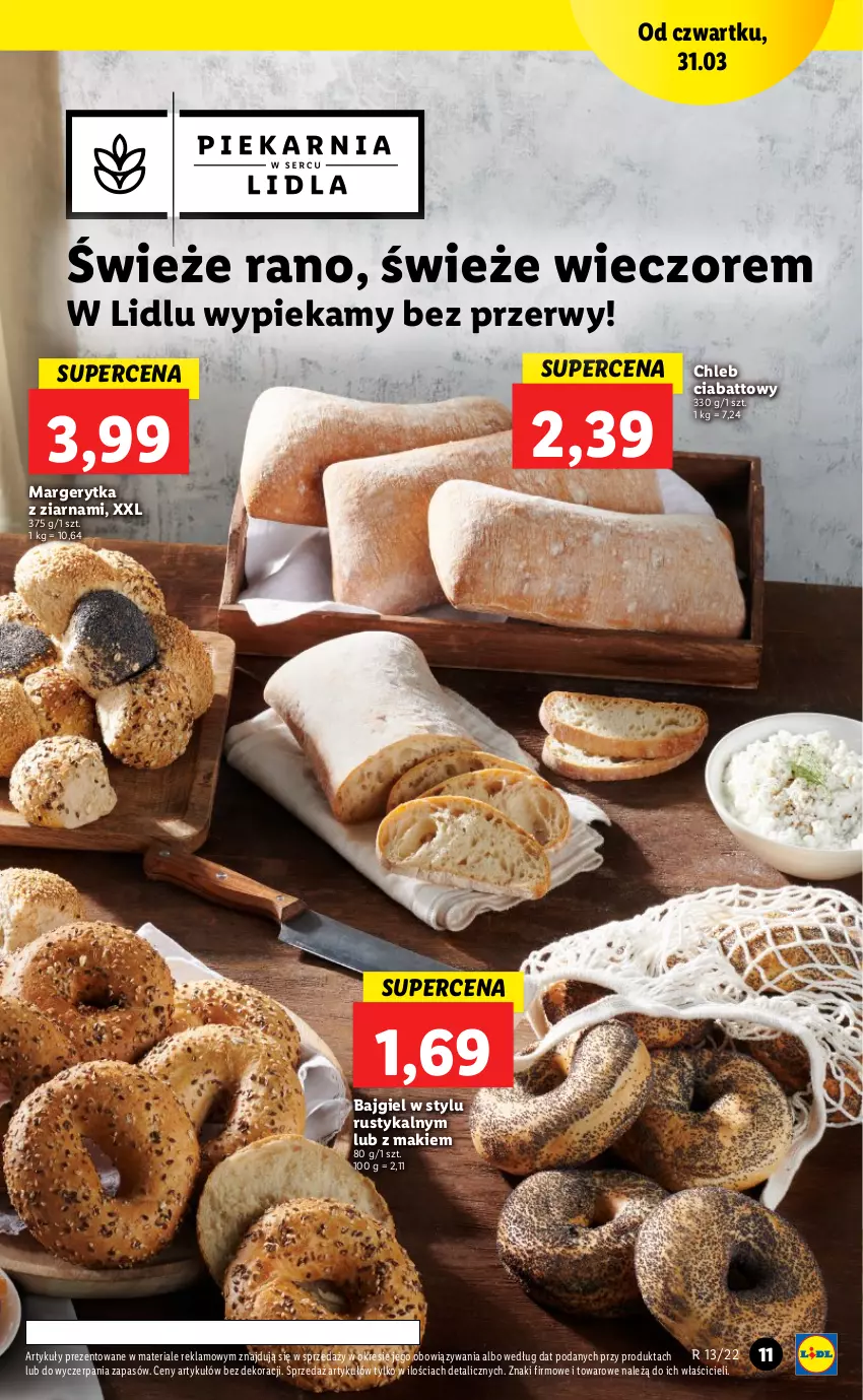 Gazetka promocyjna Lidl - GAZETKA - ważna 31.03 do 03.04.2022 - strona 11 - produkty: Chleb, Rust