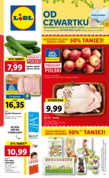 Gazetka promocyjna Lidl - GAZETKA - Gazetka - ważna od 03.04 do 03.04.2022 - strona 1 - produkty: Por, Gra, Kaczka, Tusz, Szynka, PIKOK, Olej, Kinder, Jabłka, Fa