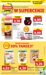 Gazetka promocyjna Lidl - GAZETKA - Gazetka - ważna od 03.04 do 03.04.2022 - strona 25 - produkty: Piec, Cheerios, Sok, Chrupki, Konfitura, Pieczywo chrupkie, Pieczywo, Cini Minis, Kakao, Nestlé