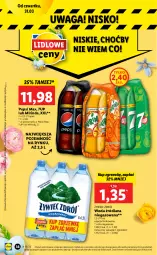 Gazetka promocyjna Lidl - GAZETKA - Gazetka - ważna od 03.04 do 03.04.2022 - strona 38 - produkty: Por, 7up, Pepsi max, Mirinda, LANA, Pepsi, Woda, Waga