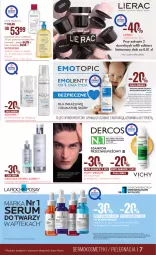 Gazetka promocyjna Super Pharm - Gazetka - ważna od 22.11 do 22.11.2024 - strona 7 - produkty: Ser, Rum, Bioderma, Lierac, Płyn micelarny, Clin, La Roche-Posay, Kosmetyki do pielęgnacji, Serum, Vichy, Olej, Atoderm