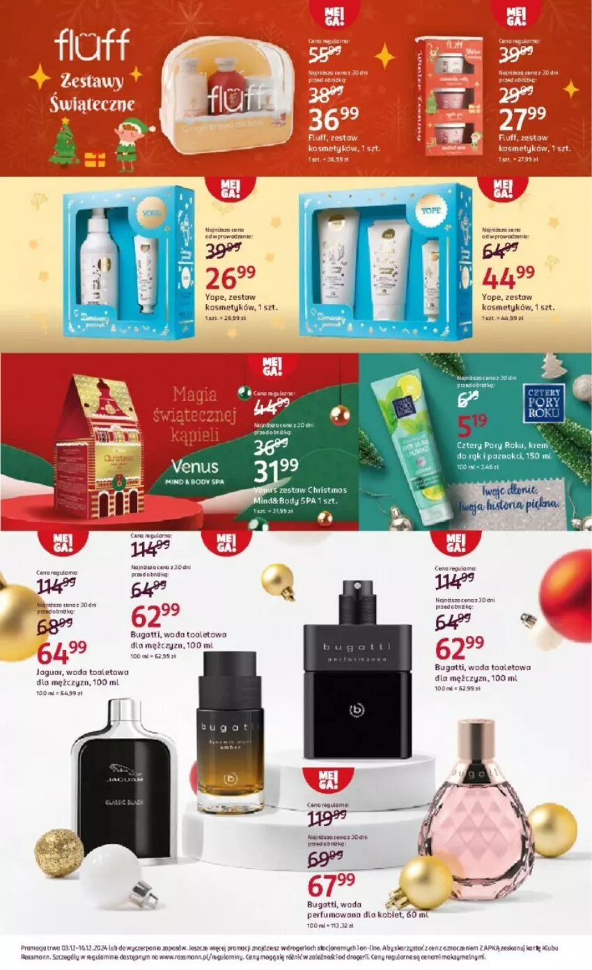 Gazetka promocyjna Rossmann - ważna 03.12 do 16.12.2024 - strona 34 - produkty: Woda, Woda toaletowa