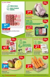 Gazetka promocyjna Auchan - Gazetka Ceny w dół Część 2 Moje Auchan - Gazetka - ważna od 17.01 do 17.01.2024 - strona 2 - produkty: Mięso mielone, Ser, Parówki, Serek, Masło, Mango, Mięso