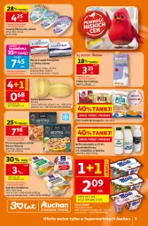Gazetka promocyjna Auchan - 30 Lat Supermarket - Gazetka - ważna od 01.07 do 01.07.2026 - strona 5 - produkty: Sałatka, Sok, Mleko bez laktozy, Twaróg, Kefir naturalny, Mlekovita, Sałat, Pizza, Lurpak, Masło, Bułka, Kefir, Mleko