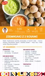 Gazetka promocyjna Lidl - KATALOG IBERYJSKI - Gazetka - ważna od 17.09 do 17.09.2022 - strona 12 - produkty: Sos, Sól, Por, Blender, Kolendra, Papryka, Czosnek, Ziemniaki, Szklanka, Oliwa z oliwek, Woda, Lanki, Ocet, Oliwa