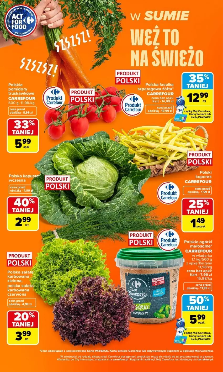 Gazetka promocyjna Carrefour - Gazetka Carrefour, Market w SUMIE weź to na świeżo - ważna 13.07 do 18.07.2026 - strona 4 - produkty: Fa, Sałat