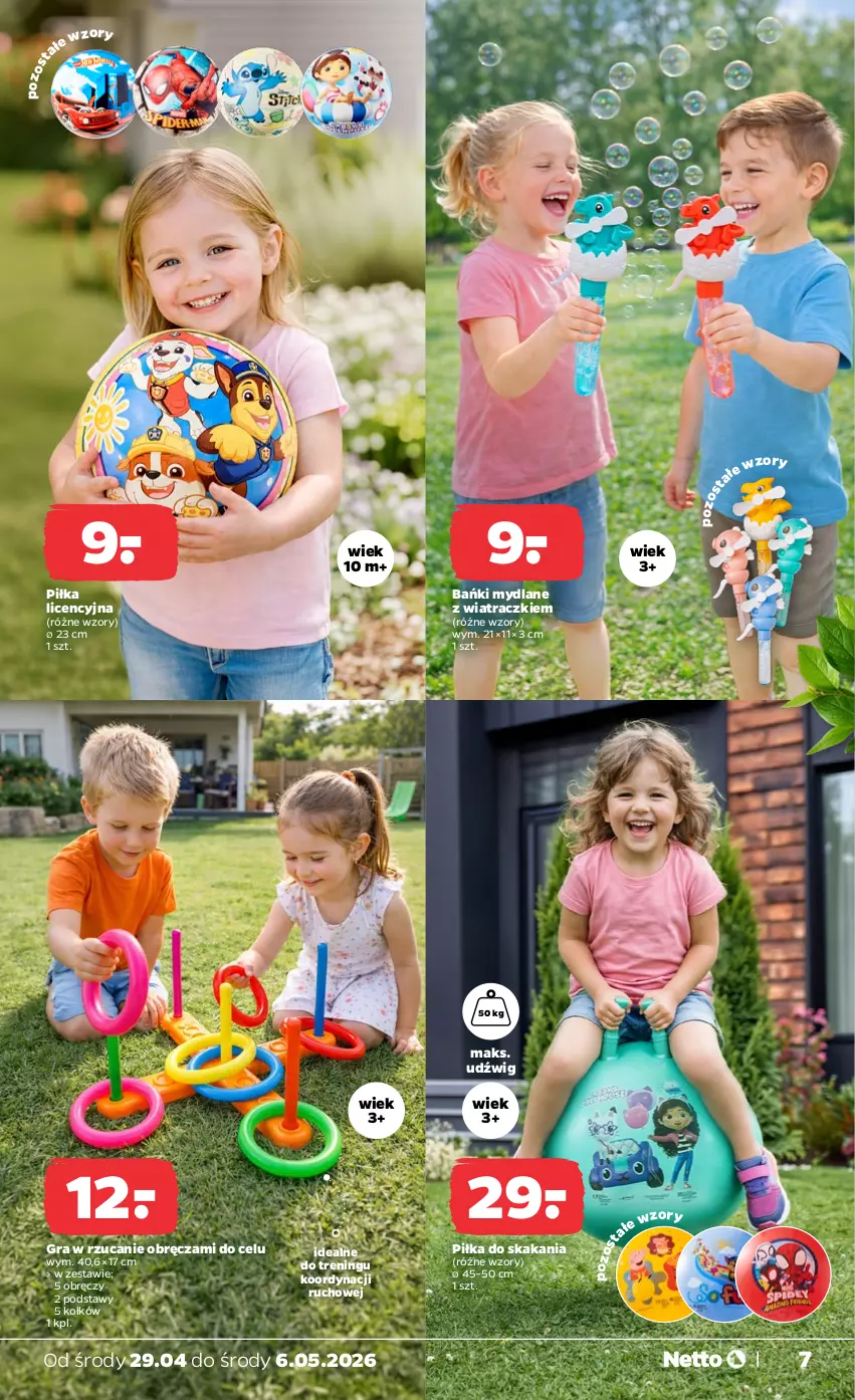 Gazetka promocyjna Netto - Od Środy - ważna 29.04 do 06.05.2026 - strona 7 - produkty: Dźwig, Gra