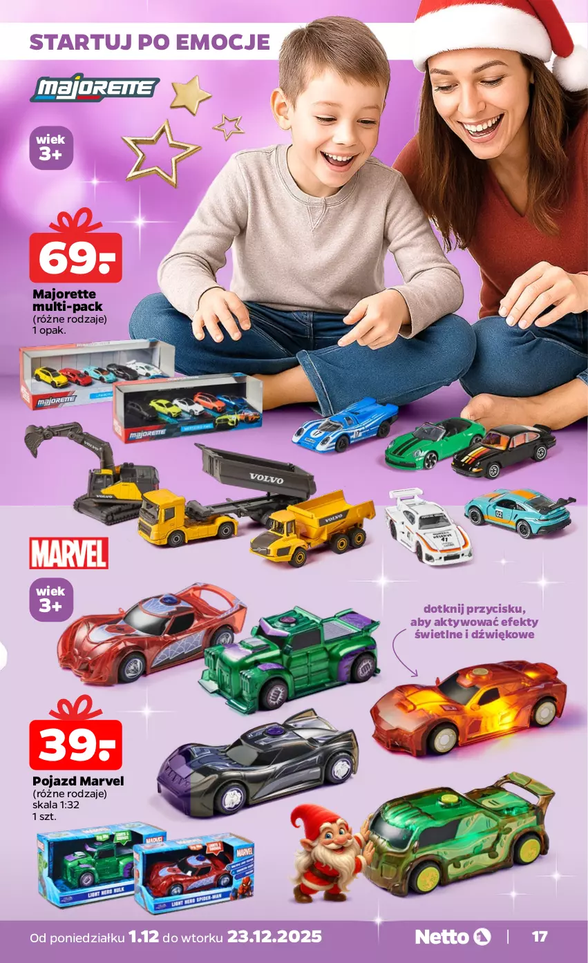 Gazetka promocyjna Netto - Katalog Zabawki 2025 - ważna 03.11 do 23.12.2025 - strona 17 - produkty: Pojazd