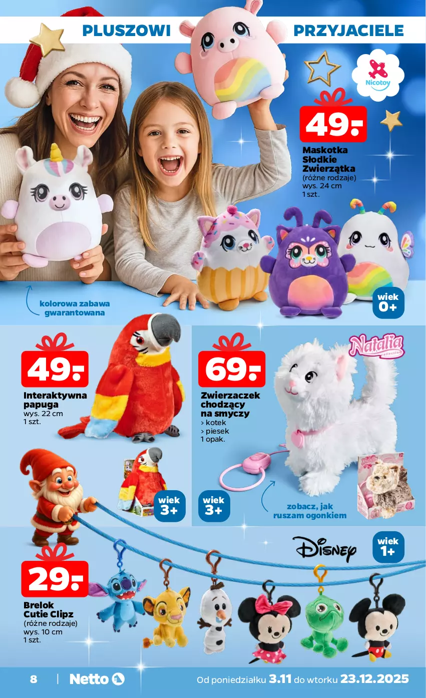 Gazetka promocyjna Netto - Katalog Zabawki 2025 - ważna 03.11 do 23.12.2025 - strona 8 - produkty: Kotek, Smycz, Tera