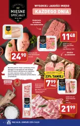 Gazetka promocyjna Aldi - Nasze marki - Gazetka - ważna od 18.11 do 18.11.2023 - strona 8 - produkty: Kurczak, Mięso mielone z szynki, Makaron, Mięso mielone, Sok, Mięsne specjały, Schab wieprzowy, Kotlet, Mięso