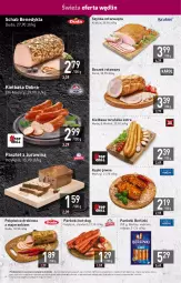 Gazetka promocyjna Stokrotka - Market - Gazetka - ważna od 02.08 do 02.08.2023 - strona 6 - produkty: Polędwica, Krakus, Warzywa, Gra, Kęski piwne, Schab Benedykta, Parówki, Pasztet, Duda, Szynka, Morliny, Boczek, Owoce, Kiełbasa, Berlinki, Mięso, HP