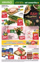 Gazetka promocyjna Stokrotka - Supermarket - Gazetka - ważna od 28.05 do 28.05.2024 - strona 1 - produkty: Piwa, Piwo, Kurczak, Lubella, Warzywa, Ser, Por, Gra, Filet z piersi kurczaka, Bell, Raffaello, Warka, Storczyk, Mąka, Bukiet, Ferrero, Owoce, Bella, Gouda, Grunt, Mięso, Fa