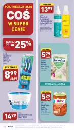 Gazetka promocyjna Aldi - Katalog spożywczy - Gazetka - ważna od 28.08 do 28.08.2022 - strona 12 - produkty: HiPP, Krem do twarzy, Szczoteczka do zębów, BoboVita, Kosmetyki do pielęgnacji, Lakier do włosów, Dzieci, Nivea, Szczoteczka, Lakier, Fa