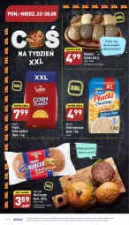 Gazetka promocyjna Aldi - Katalog spożywczy - Gazetka - ważna od 28.08 do 28.08.2022 - strona 18 - produkty: Piec, Hamburger, Kosz, Sante, Melvit, Płatki owsiane, Sezam, Burger, Pieczywo, Dan Cake