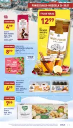 Gazetka promocyjna Aldi - Katalog spożywczy - Gazetka - ważna od 30.01 do 30.01.2022 - strona 13 - produkty: Strucla, Ser, Tera, Tarta, Tonik, Miód, Rurki, Baton, Imbir