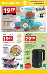 Gazetka promocyjna Biedronka - Okazje Tygodnia - Gazetka - ważna od 29.03 do 29.03.2025 - strona 9 - produkty: Piec, Czajnik elektryczny, Czajnik, Pojemnik