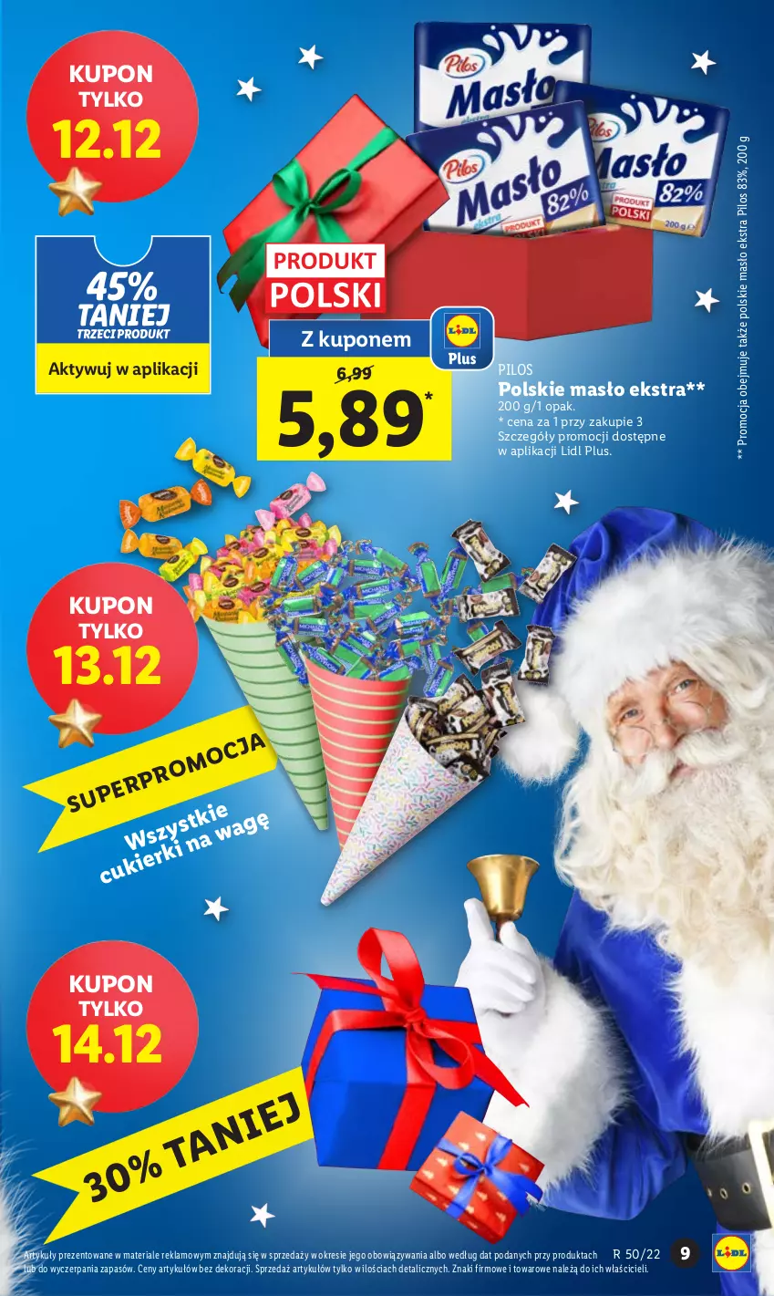 Gazetka promocyjna Lidl - GAZETKA - ważna 12.12 do 14.12.2022 - strona 11 - produkty: Masło, Pilos