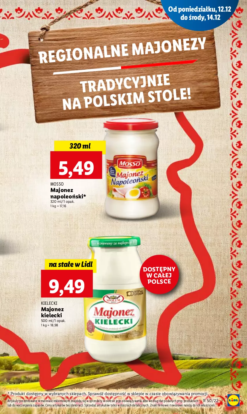 Gazetka promocyjna Lidl - GAZETKA - ważna 12.12 do 14.12.2022 - strona 41 - produkty: Majonez, Oleo