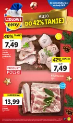 Gazetka promocyjna Lidl - GAZETKA - Gazetka - ważna od 14.12 do 14.12.2022 - strona 33 - produkty: Kurczak, Gra, Boczek bez kości, Boczek, Mięso