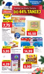 Gazetka promocyjna Lidl - GAZETKA - Gazetka - ważna od 14.12 do 14.12.2022 - strona 45 - produkty: Mozzarella, Masło klarowane, Ser, Por, Gra, Danone, Mlekovita, Actimel, Pilos, Gouda, Mleczna kanapka, Masło, Olej, Kinder, Mleko