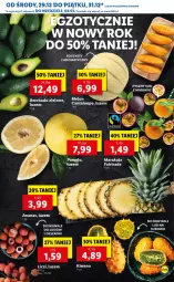 Gazetka promocyjna Lidl - GAZETKA - Gazetka - ważna od 02.01 do 02.01.2022 - strona 5 - produkty: Ananas, Liczi, Fa