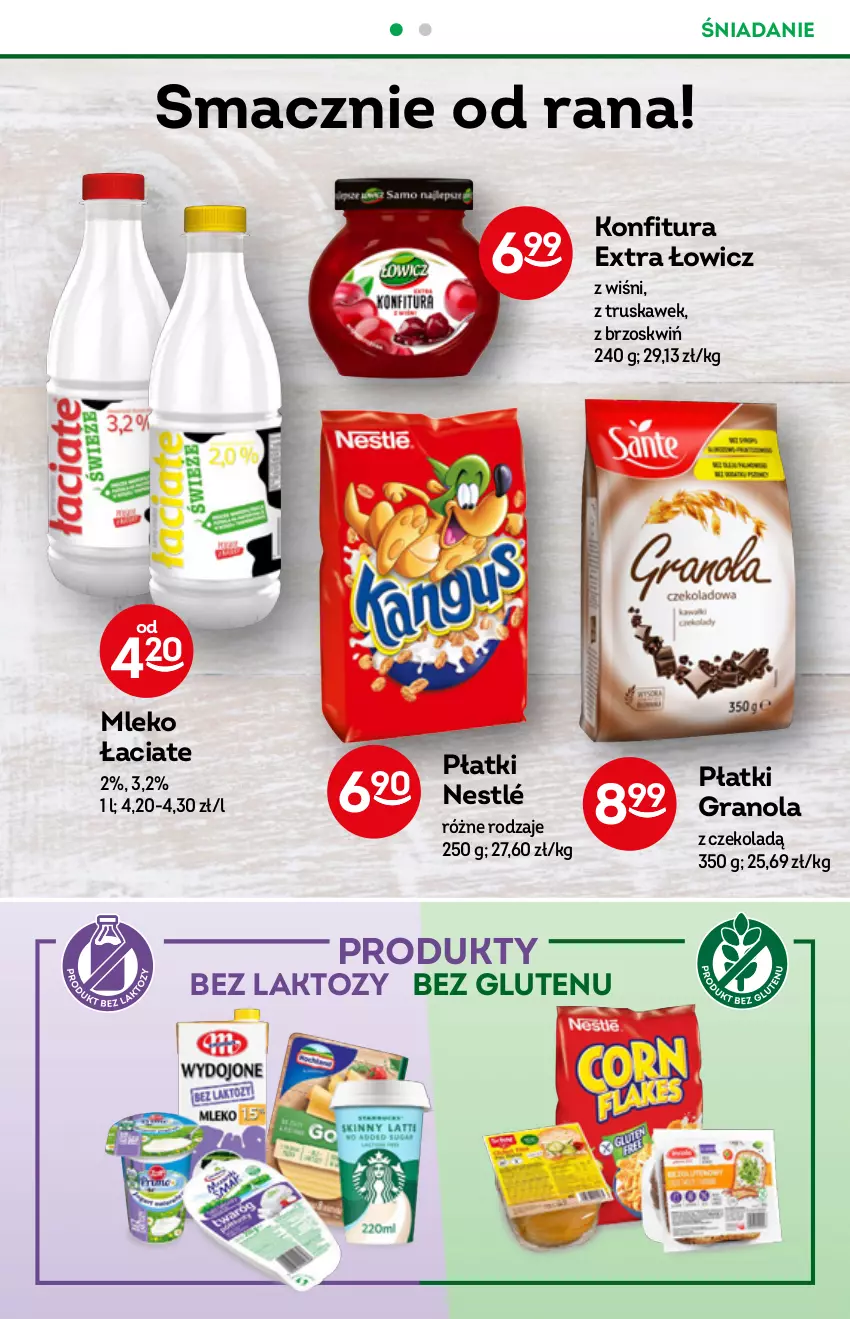 Gazetka promocyjna Żabka - ważna 05.10 do 11.10.2022 - strona 30 - produkty: Gra, Granola, Konfitura, Mleko, Nestlé