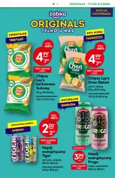 Gazetka promocyjna Żabka - Gazetka - ważna od 11.10 do 11.10.2022 - strona 24 - produkty: Ser, Gin, Napój energetyczny, Chipsy, Serek, Tiger, Lay’s, Napój, Melon