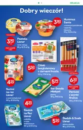Gazetka promocyjna Żabka - Gazetka - ważna od 11.10 do 11.10.2022 - strona 46 - produkty: Hummus, Krakus, Sos, Ser, Mus, Parówki, Parówki z szynki, Pastella, Sante, Chleb, Gouda, Surimi, Lisner