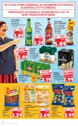 Gazetka promocyjna Kaufland - OFERTA TYGODNIA - Gazetka - ważna od 17.08 do 17.08.2022 - strona 36 - produkty: Piwa, Piwo, Lajkonik, Gin, Gra, Chrupki, Warka, Bajgle, Carlsberg, Piwo jasne, Monster Munch, Precelki