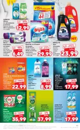 Gazetka promocyjna Kaufland - OFERTA TYGODNIA - Gazetka - ważna od 17.08 do 17.08.2022 - strona 43 - produkty: Płyn do prania, Pur, Mop, Proszek do prania, Perełki zapachowe, Vizir, Woolite, Płyn do płukania, Odświeżacz powietrza, Fairy, Zmywarki, Bryza, Lenor, Ambi Pur, Fa