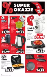 Gazetka promocyjna Kaufland - OFERTA TYGODNIA - Gazetka - ważna od 17.08 do 17.08.2022 - strona 46 - produkty: Piec, Mikser z misą, Młynek do kawy, Ser, Noż, Blender ręczny, Blender, Maszynka do mielenia, Czajnik elektryczny, Czajnik, Młynek, Mikser, Szynka, Opiekacz do kanapek, Maszynka, Patelnia, Fa