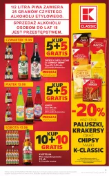Gazetka promocyjna Kaufland - OFERTA TYGODNIA - Gazetka - ważna od 17.08 do 17.08.2022 - strona 5 - produkty: Piwa, Piwo, Gra, Kasztelan, Chipsy, Waga, Krakersy