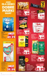 Gazetka promocyjna Kaufland - OFERTA TYGODNIA - Gazetka - ważna od 17.08 do 17.08.2022 - strona 8 - produkty: Tchibo, Pampers, Mleko modyfikowane, Kawa ziarnista, Majtki, Praliny, Kawa, Raffaello, Herbata czarna, Lipton, Toffifee, Crunchips, Dzieci, Pieluchomajtki, Bomboniera, Herbata, Kokos, Mleko, Fa, BEBILON