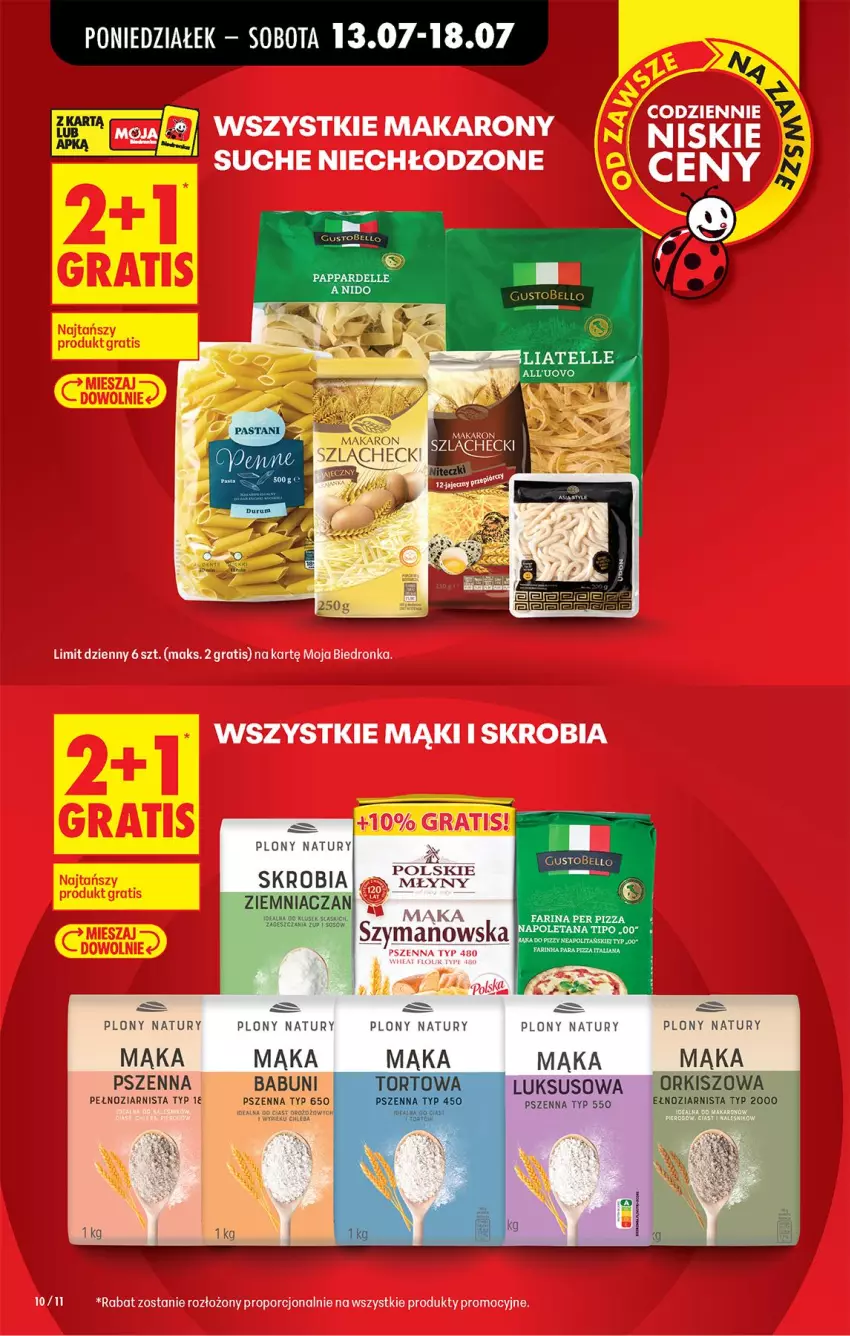 Gazetka promocyjna Biedronka - Od Poniedziałku - ważna 13.07 do 18.07.2026 - strona 10 - produkty: Babuni, Bell, Dell, Fa, LG, Mąka, Mąka pszenna, Pizza, Sos