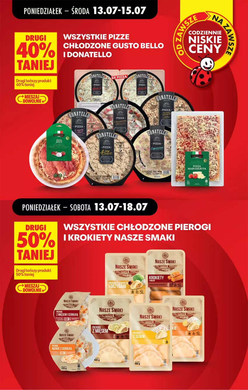 Gazetka promocyjna Biedronka - Od Poniedziałku - ważna 13.07 do 18.07.2026 - strona 11 - produkty: Bell, Krokiety, Pierogi