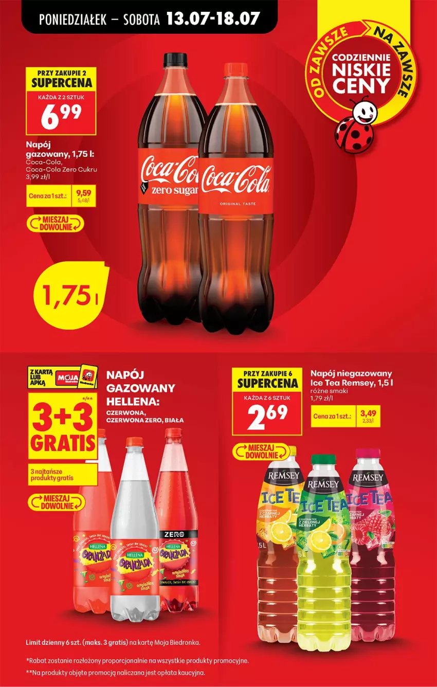 Gazetka promocyjna Biedronka - Od Poniedziałku - ważna 13.07 do 18.07.2026 - strona 15 - produkty: Gra, Napój, Napój niegazowany, Por