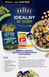 Gazetka promocyjna Biedronka - Od Poniedziałku - Gazetka - ważna od 18.07 do 18.07.2026 - strona 52 - produkty: Krakus, Warzywa, Ser, Por, Ogórki konserwowe, Jaja, Papryka, Plasterki, Siatka, Sałat, Talerz, Tuńczyk, Olej